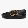Modern Belt - Black — hole-free leather belt